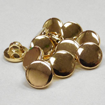 MGP-1216 - Plated Gold Shirt Button, Priced per Dozen MGP-1216 - Plated Gold Shirt Button, Priced per Dozen